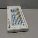 Wireless Keyboard Creamy Membrane with Rainbow Backlight,3-Mode Connectivity (BT/2.4G/USB-C) with LCD Screen & Multifunction Knob,200H Battery, 94 Key PBT Keycaps, Quiet Typing for Office/Home/Gaming