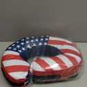 BENCMATE Inflatable Dog Cone Collar Alternative, Soft Dog Cone for Small Medium Large Dogs and Cats, Neck Recovery ECollar Donut Collar After Surgery (XXLarge, Flag)