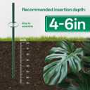 Breeze Touch 8 Pack Plant Support Stakes, 24 Inch Plant Stakes for Outdoor Plants, Peony Cage with 15 Pcs Green Lables, Peony Cages and Supports, Peonies Support Cages Flower Stakes for Plants
