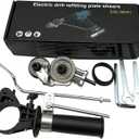 Metal Nibbler Drill Attachment Drill Accessory Versatile Double Head Sheet Metal Nibbler for Iron White Sheet Car and House Repairs, Style B Plastic Box/744 (Color : Style A Colorful Box)