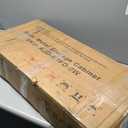 VASAGLE LIRY Collection - Buffet Cabinet, Coffee Bar Cabinet with 2 Drawers, Adjustable Shelves, Sideboard Storage with Cable Holes, Drawer Dividers, Rustic White and Honey Brown UBBK381W01