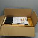 MayBee 5-Frame Nuc Beehive for Bees Complete Bee Hive Box Kit with Metal Roof Includes Wooden Frames & Waxed Foundations for Langstroth Beekeeping