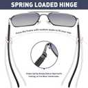 Sunglasses for Men Women Trendy Polarized Sunglasses UV400 Fashion SunGlasses Aviator Sunglasses for Driving Fishing