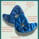 Breast Heating Pad & Cooling Gel Packs (x2) | Ice & Heat Therapy for Breastfeeding, Post Surgery Recovery, Mastectomy, Augmentation, Reduction | Hot & Cold