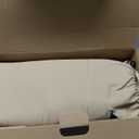 CAROMOP Premium PU Leather Car Seat Covers Full Set, Waterproof Split Bench Covers for Cars, Universal Car Interior Covers Seat Protectors for Sedans SUVs, Pick-up Trucks (Beige)