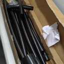 Hanging Hammock Chair Stand Swing Chair Stand for Indoor/Outdoor,C-Type Solid Steel Heavy Duty Hammock Chair Stand,Weight Capacity 440 Lbs Hanging Chair Stand Only Black AD333