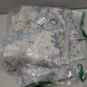 jinchan Kelda Runner Rug 3x10 Vintage Hallway Rug Washable Runner Retro Floor Cover Lightweight Non-Slip Low Pile Thin Distressed Carpet for Entryway Bathroom Laundry Room Bedroom Stairway Blue