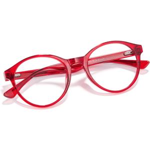 Cyxus TR90 Oversized Blue Light Blocking Glasses Women Men Round Frame Spring Hinge Computer Use Anti Eye Strain 8018 Cyxus TR90 Oversized Blue Light Blocking Glasses Women Men Round Frame Spring Hinge Computer Use Anti Eye Strain 8018