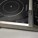 Induction Cooktop, 1800W Stainless Steel Commercial Single Burner (Defective,used, dirty)