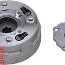 TRKIMAL Semi Auto Clutch Assembly 17Teeth For 50cc 70cc 90cc 110cc 125cc 135cc Engine Dirt Bikes ATV Quad Go-Kart Taotao Kazuma (17Teeth)
