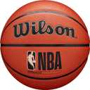 WILSON NBA Forge Indoor/Outdoor Basketball - Brown, Size 5-27.5"