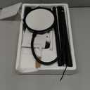 EDISHINE LED Floor Lamp, 1300LM Super Bright Reading Floor Lamps for Living Room, Dimmable 4 Color Temperature Standing Lamp, Remote & Touch Control, Adjustable Gooseneck Lamp for Bedroom Office Black