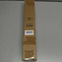 Hei!Dear Blackout Curtain Rod for Windows 36 to 72 inch (3-6Ft), Wrap Around Room Darkening Curtain Rods, 5/8" Samll Adjustable Modern Decorative Window rod,Silver