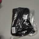 Star Vixen Women's Plus-Size Short-Sleeve Ballerina Wrap Dress (Black)