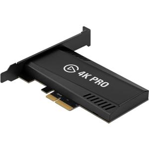 Elgato 4K Pro, Internal Capture Card: 8K60 Passthrough/4K60 HDR10 with Ultra-Low Latency on PS5, Xbox Series X/S, OBS and More, for Streaming & Recording, Windows PC and Dual PC Setups
