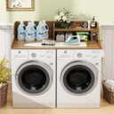 Washer Dryer Countertop with Power Outlet, 54"W x 27.5"D Laundry Countertop