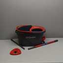 O-Cedar EasyWring Microfiber Spin Mop, Bucket Floor Cleaning System, Red, Gray, Standard