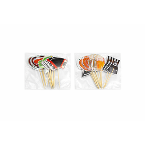 48 PCS Beer Cupcake Toppers Party Decorations Cheers and Beers Cake Decorations for Men Stock the Bar Party Decor Birthday Supplies