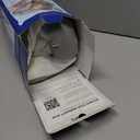 Effective Pain Relief Cervical Neck Pillow for Sleeping, Memory Foam Pillows for Neck Support, Odorless Contour Side Pillow, Ergonomic Bed Pillow for Back Stomach Sleeper (Grey and White)