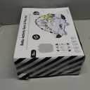 TFDER Baby Gym Play Mat, 8-in-1 Tummy Time Mat & Activity Gym, Washable Ball Pit, Infant Play Mat with Detachable Toys for Sensory Exploration and Motor Skill Development (Black White)