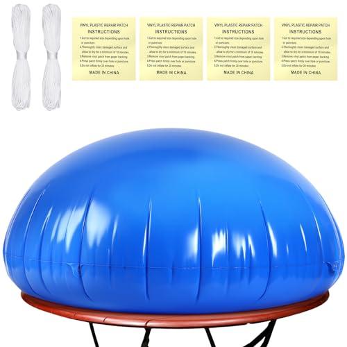 ShinyRelief 5 x 5 ft Patio Furniture Airbag Dome Airbag Pool Pillows for Ground Pool Large Inflatable Winter Swimming Pool Closing Kit Reusable Table Cover Air Pillow with Ropes and Patches for Patio