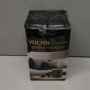 Small Portable Space Heater for Indoor Use - VOCRS 1500W PTC Electric Heater with Thermostat, Remote Control, 12H Timer, Eco and Fan Mode, Rapid and Safe Heating for Office Bedroom