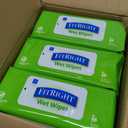 FitRight Aloe Personal Cleansing Cloth Wipes, Scented, 8 x 10 inch Adult Large Incontinence Wipes, 68 Count, Pack of 12