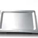 Upgraded TOA-65 CTOA-130PC2 Crumb Tray Replacement for Cuisinart Toaster Oven Tray 304 Stainless Steel TOA-65CT Parts Cuisinart Digital Air Fryer Drip Tray Bottom Grill Bake Catch Pan Accessories, 15.7"L x 12"W