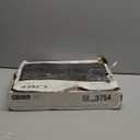 Delta Nicoli Matte Black Bathroom Faucet 3 Hole, 8 Inch Widespread Bathroom Sink Faucet for Vanity, Push-Pop Drain Assembly, Matte Black 35849LF-BL