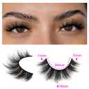 14 Pairs Wispy Mink Lashes False Eye Lashes Natural Look 5D Volume 16mm Fake Eyelashes Pack by TNFVLONEINS