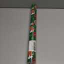 Merture St. Patricks Green Reversible Wrapping Paper Roll - 17 In x 32.8 Ft (46.5 sq.ft.ttl.) - Lucky Shamrocks, Leprechaun Hats, Gold Pots and Horseshoes with Watercolor Green Polka Dots Design for Festive St. Patrick's Day, DIY Crafts, Holiday Greeting Cards and Irish Themed Celebrations