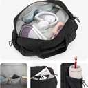 BAGSMART Gym Bag for Women, Duffle Bag for Travel with Wet Pocket, Lightweight Carry on Weekender Duffel, Water Resistant