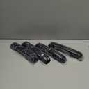 AUCERAMIC Gloss Black Exterior Door Handle Covers Trim Fit for Ford F-150 2021-2025, for Ford F-250/F-350 Super Duty 2023-2025 with Smart Keyhole