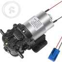 HuiYu HY-D23130 Water Dispenser Pump Self Priming DC 12V 1.6 LPM 35 PSI Replacement Parts for Water Cooler Ice Maker Electric Appliance