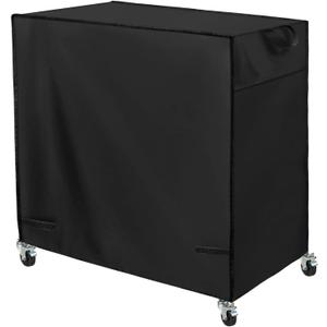 Patio Cooler Cart Cover,Fits for Most 80-100 Quart Rolling Cooler Cart,Waterproof Patio Ice Chest Protective Covers for Outdoor Bar Cart