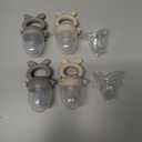 Teenie Tummie Baby Self Feeder Food Grade Silicone Baby Feeder 2 Packs