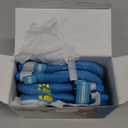 QUMY Dog Shoes for Large Dogs, Medium Dog Boots & Paw Protectors for Winter Snowy Day, Summer Hot Pavement, Water-Resistant in Rainy Weather, Outdoor Walking, Indoor Hardfloors Skid-Resistant Sole (Size 5: 2.4''x2.8''(W*L) (Pack of 4))