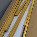 Asee'm Flower Display Stand With 12PCS Buckets 3 Tier Flower Cart Display Stand with Wheels Heavy Duty Moving Metal Plant Stand Flower Bar Flower Rack for Florist Indoor Outdoor Patio Garden Gold