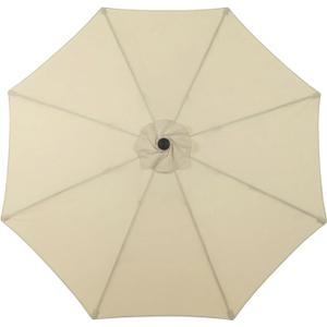 BPS Patio Umbrella Replacement Canopy for 10 ft 8 Ribs Table Umbrella, Outdoor Umbrella Replacement for Market Parasol, Canopy Only