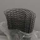 SATINIOR 2 Sheets Chicken Wire Net for Craft Work, Galvanized Hexagonal Wire Mesh (Black,13.7 x 80 Inches)