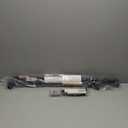 Cumbor Retractable Baby Gates for Stairs, Mom Choice Award Winner-55 Wide Mesh Dog Gate for Doorways, 34" Tall Easy to Use Pet Fence for The House, Toddler Safety Essentials Indoor&Outdoor, Black (55" Wide)