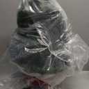 Prelit 2ft Small Christmas Tree, Leeheeyee Artificial mini Christmas Tree with 50 LED Lights, Battery Operated Tabletop Xmas Tree with Burlap Base for Table Desk Home Christmas Decor