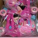 RunRRIn Adjustable Kids Roller Skates for Girls Boys with Light Up Wheels –Skates for Kids Ages 6-12, Toddler 3-5, Youth and Women Beginners Indoor and Outdoor M