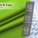 Opna Men's Big & Tall Short Sleeve Moisture Wicking Athletic T-Shirts Regular Sizes & XLT's (Green, XL)