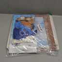 Party SpotBear Baby Shower Decorations Boy,80 pcs Balloons,4 Wood Grain Blocks with Letter,"We can bearly wait" Backdrop,Banner,Tablecloth,Balloon Pump, Blue Brown Bear Theme