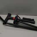 Ready Walker Cane,Adjustable Folding Walking,Dual Handles Walking Canes for Seniors with LED Light Sound Alarm,Suitable for Seniors Men and Women