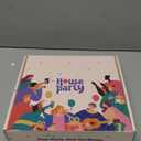 HOUSE OF PARTY Cow Balloons Garland - 110 Pcs | Western Cow Print Blue Red & Tan Balloons with Cow Foil Balloon for Decoration | Cowboy Baby Farm Theme Decor