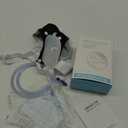 Wearable Urine Collector with 2 Urine Bags (1000ml & 2000ml), 1.2M Tube & Adjustable Pants - Secure & Comfortable Design for Elderly Men Black