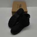 Work Boots for Men Waterproof Soft Toe Non Slip Comfortable Workboots (14, Black)