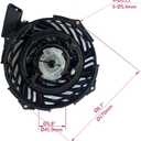 591139 Recoil Starter for Briggs and Stratton 450E 500E 550E 575E 140cc 09P702 Engine Parts 590588 593959 595355 593961 Lawn Mover Pull Start Assembly